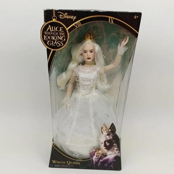 Alice Through the Looking Glass Deluxe White Queen Collector Doll PRICE IS FIRM